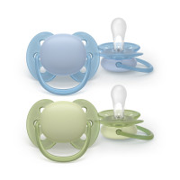 Cumlík Ultrasoft Premium 0-6m chlapec 2 ks