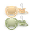 Cumlík Ultrasoft Premium neutral 6-18m 2 ks